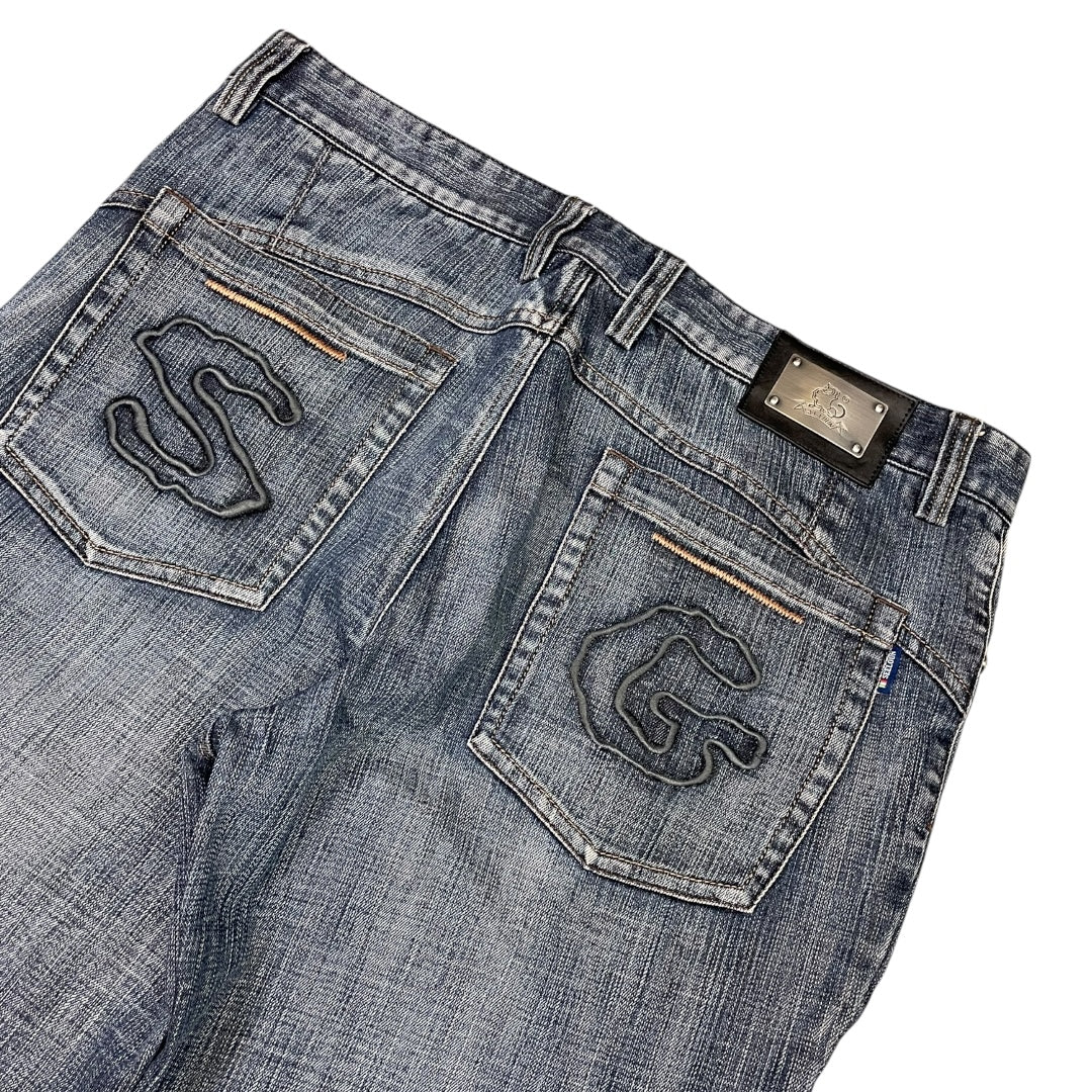 2000‘s SL Hip Hop Baggy Jeans *rare 36x33