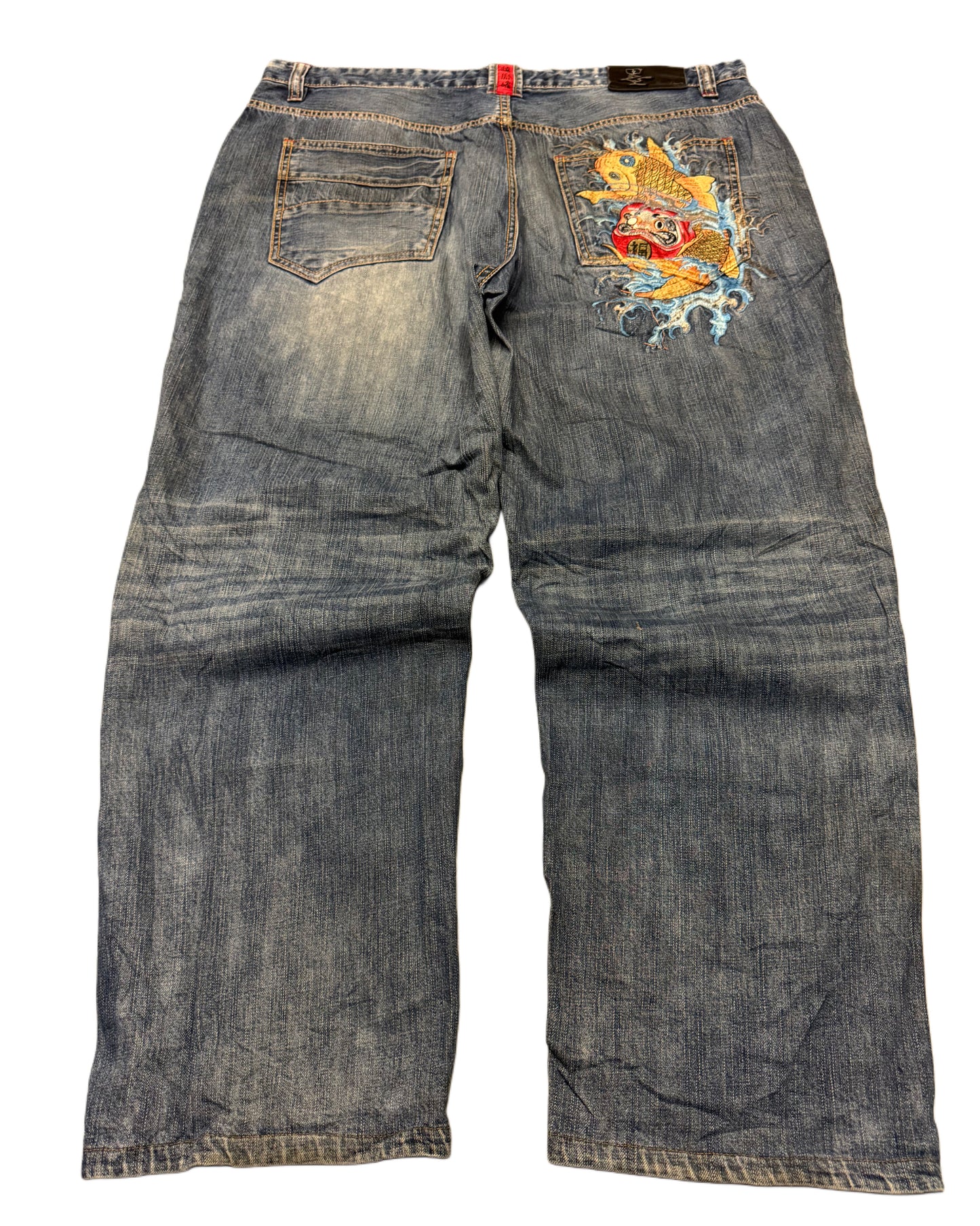 2000‘s Big Train Japanese Baggy Jeans *very rare 40x31