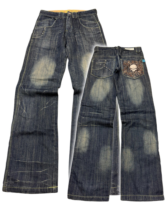 2000‘s GD13Q Japanese Archive Baggy Jeans *very rare 28x32