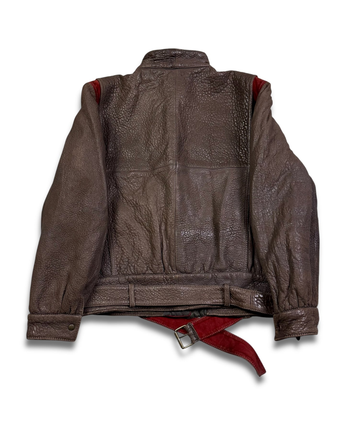 1990‘s Mathias Leather Jacket made in Italy *rare (L)