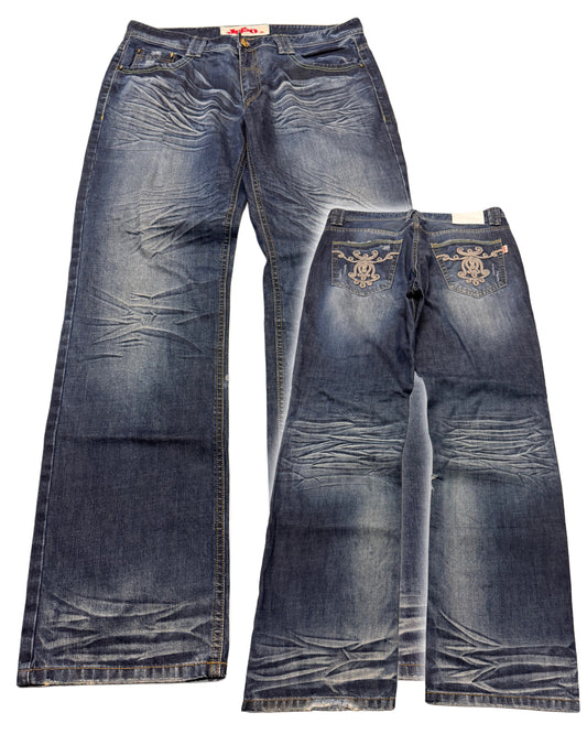 2000‘s Nippon J950 Japanese Archive Baggy Jeans *rare 34x34