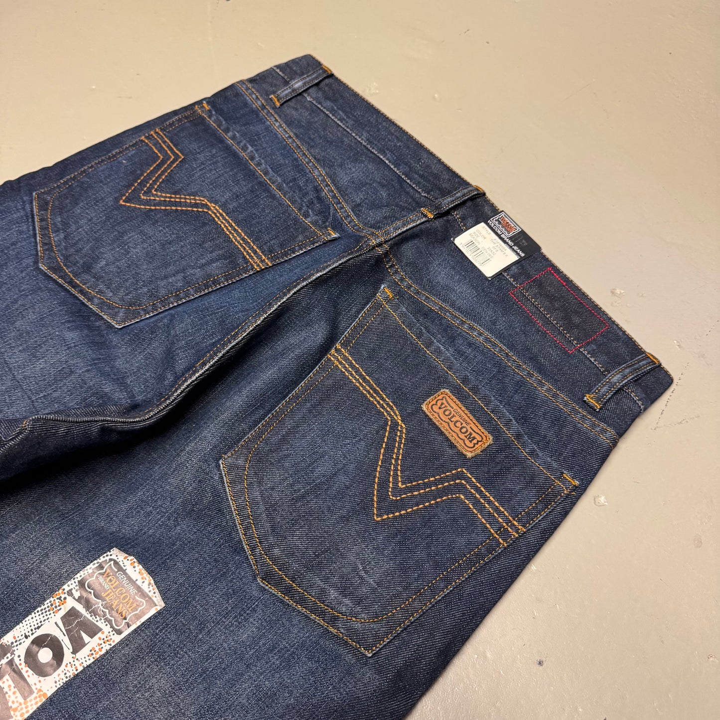 2000‘s Volcom Deadstock Heavy Denim Skate Baggy Jeans *selten 32x32