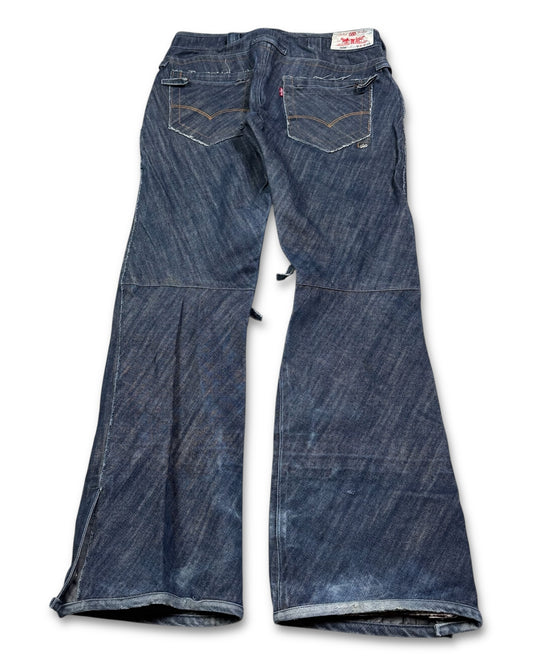 2008 Levi‘s x 686 Low Rise Bootcut Snowpants/Jeans Women‘s *very rare (S/W29)