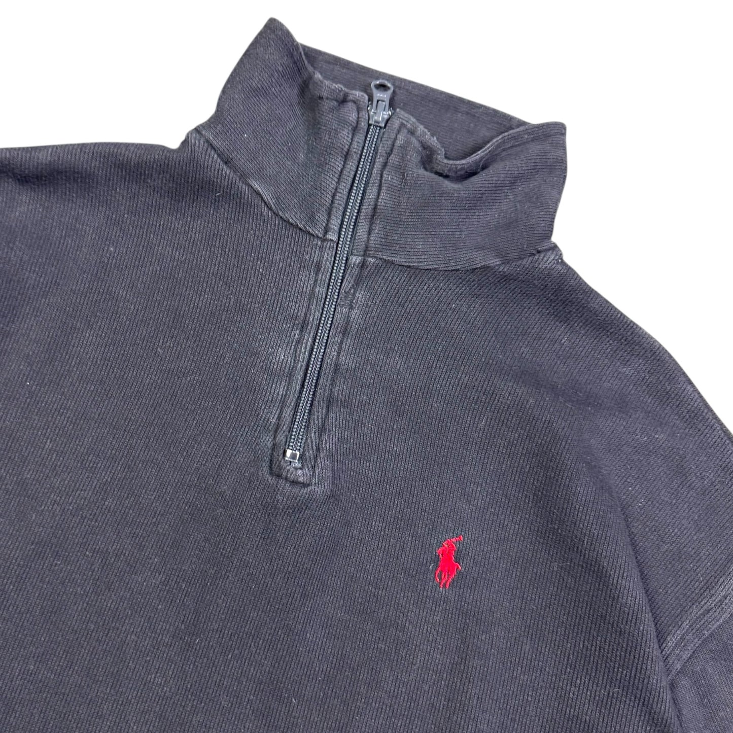 1990‘s Ralph Lauren Cord Quarter Zip Sweater *rare (M)