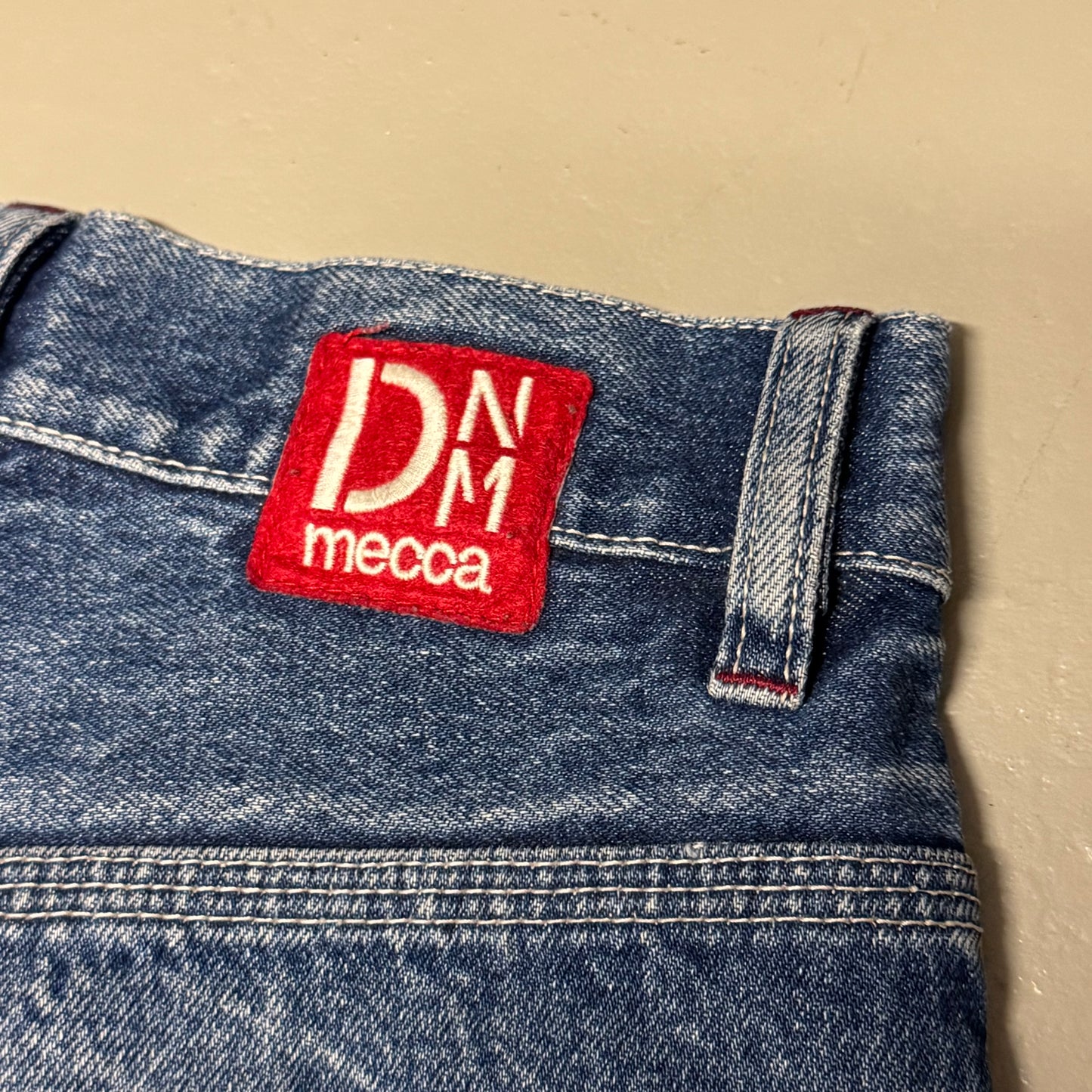 00‘s Mecca Hip Hop Baggy Jeans Heavy Denim Y2K/Vintage *sehr selten 30x30