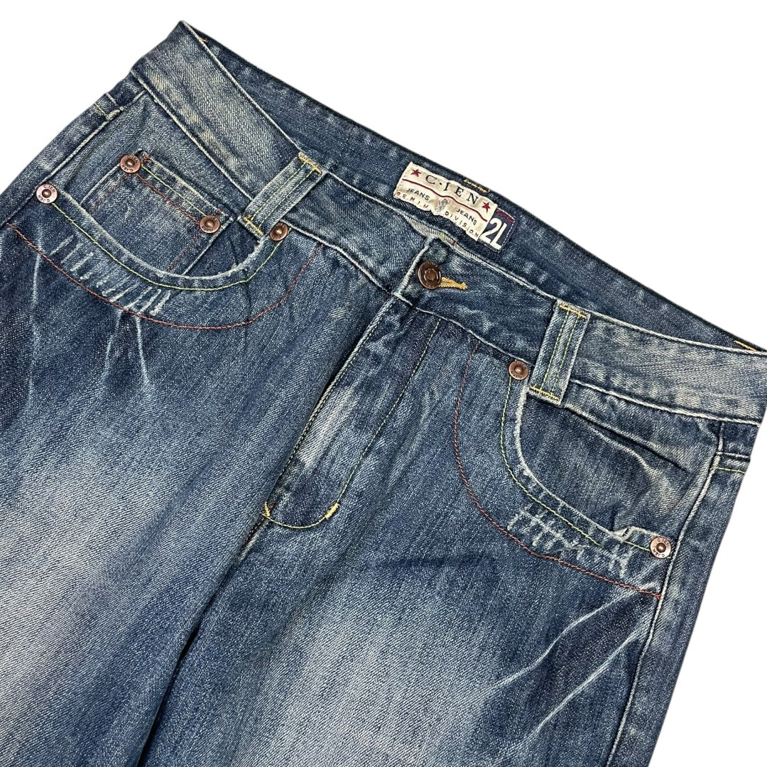 2000‘s Cien Japanese Style Baggy Jeans 32x33