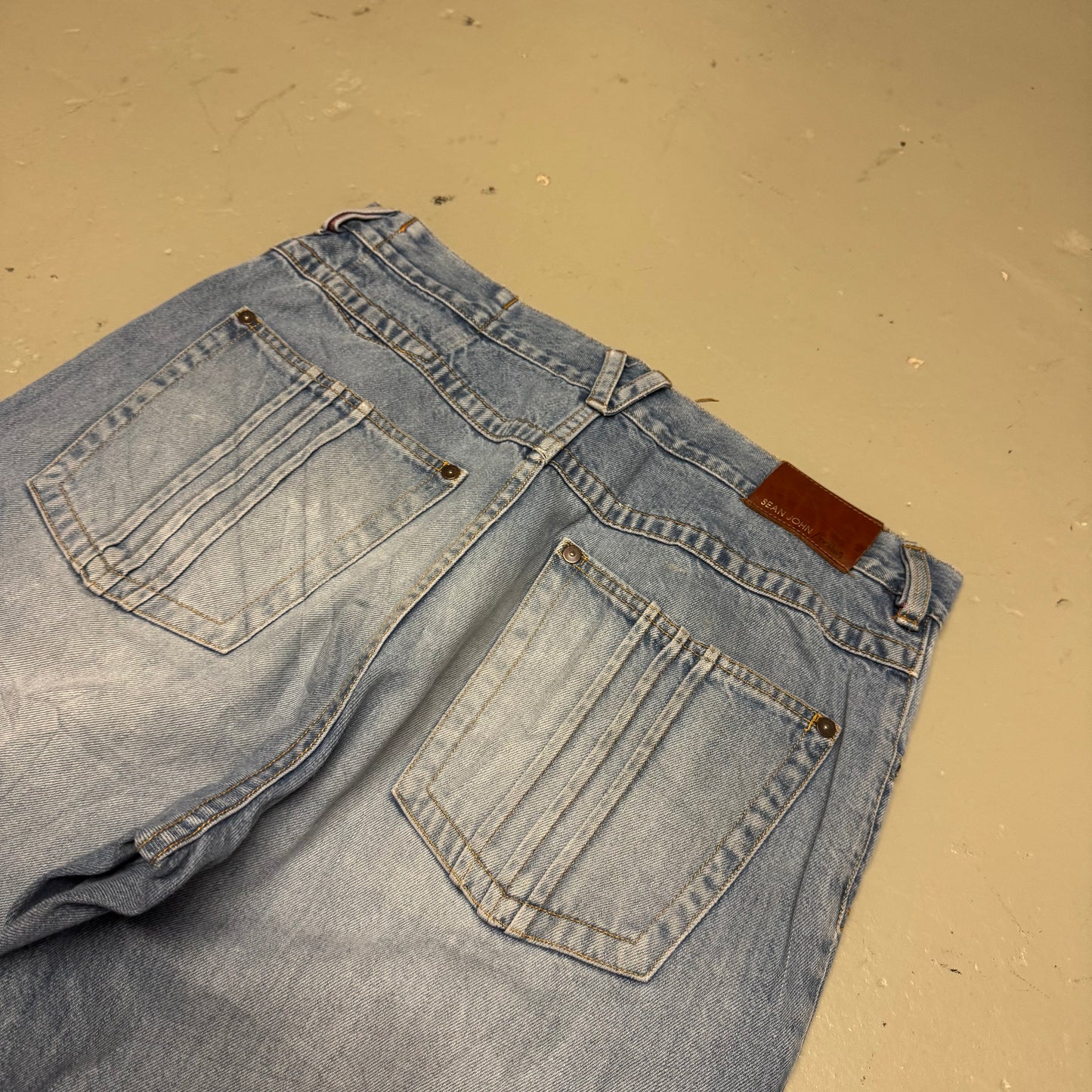 2000‘s Sean John Hip Hop Baggy Jeans Vintage/Y2K *rare 34x34