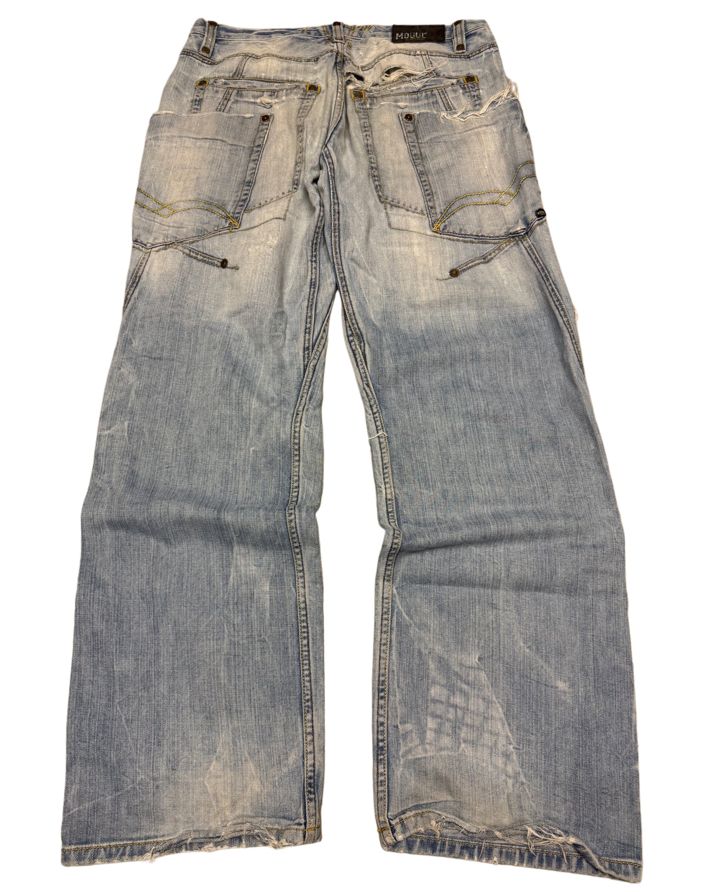 1996 Mogul Distressed Baggy Jeans *sehr selten 34x32