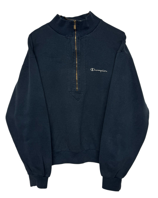1990‘s Champion Half Zip Sweater *selten (S)