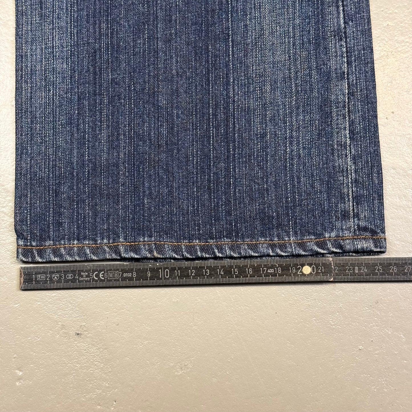 2000‘s Brappers Deadstock Japanese Baggy Bootcut Jeans Women‘s *rare 31x31