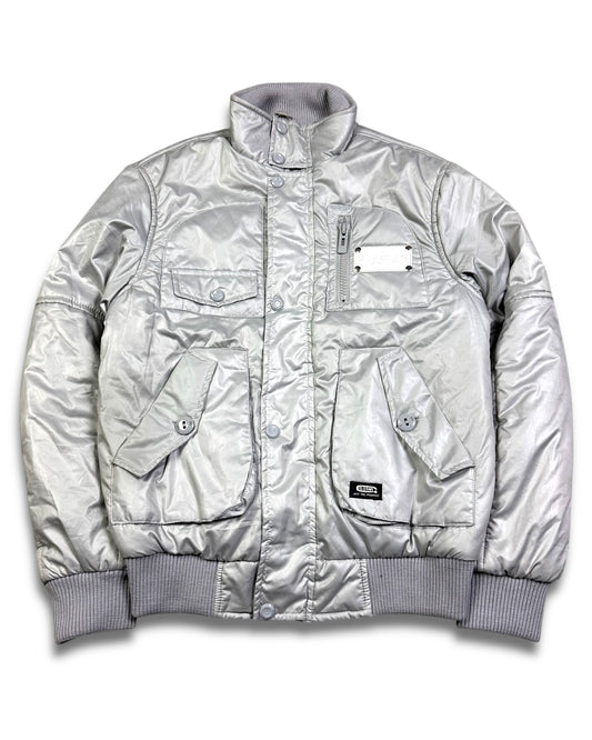2000‘s G-Star Silver Winter Jacket *very rare (L)