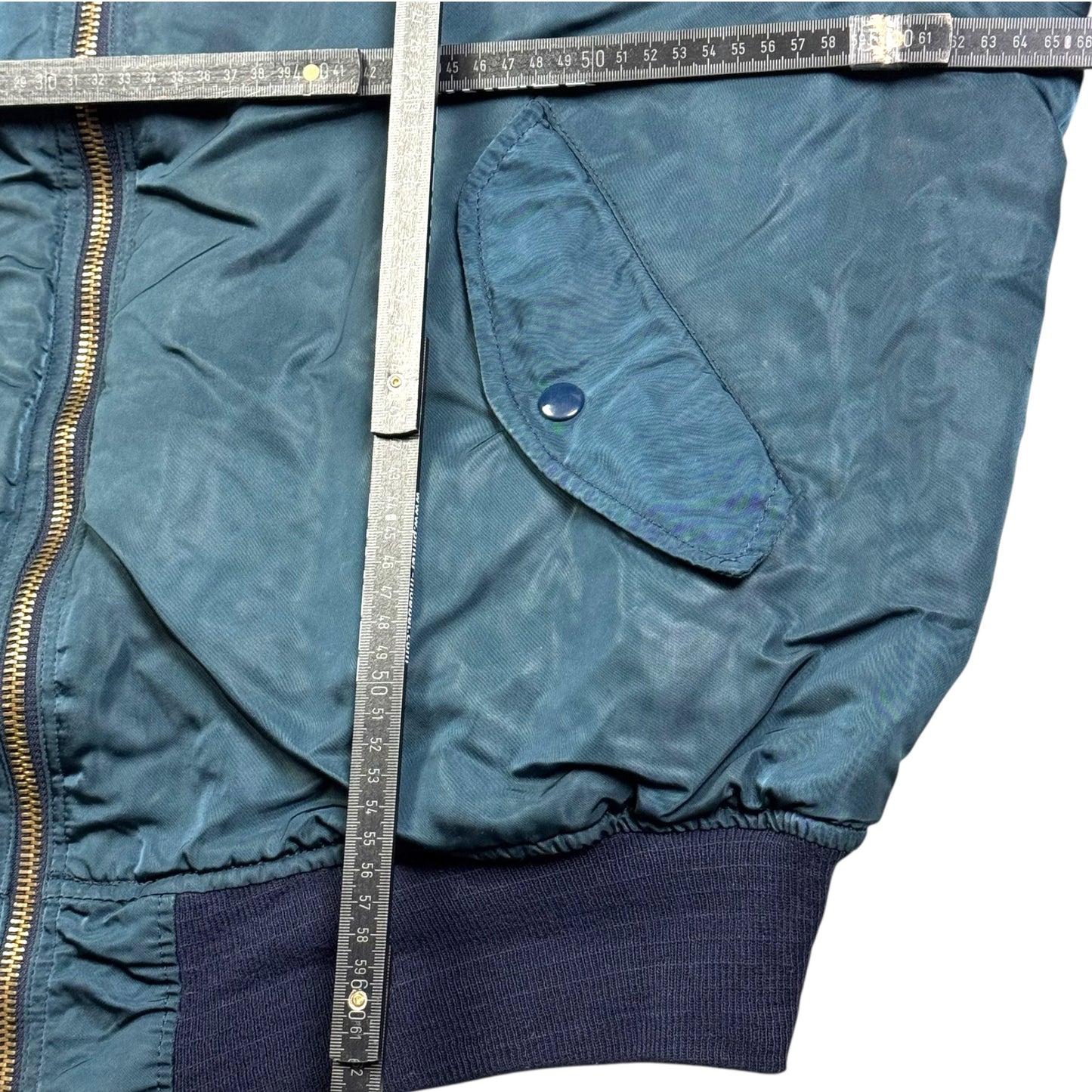 1990‘s Alpha Industries Nylon Bomber Jacket made in U.S.A *very rare (XXL)