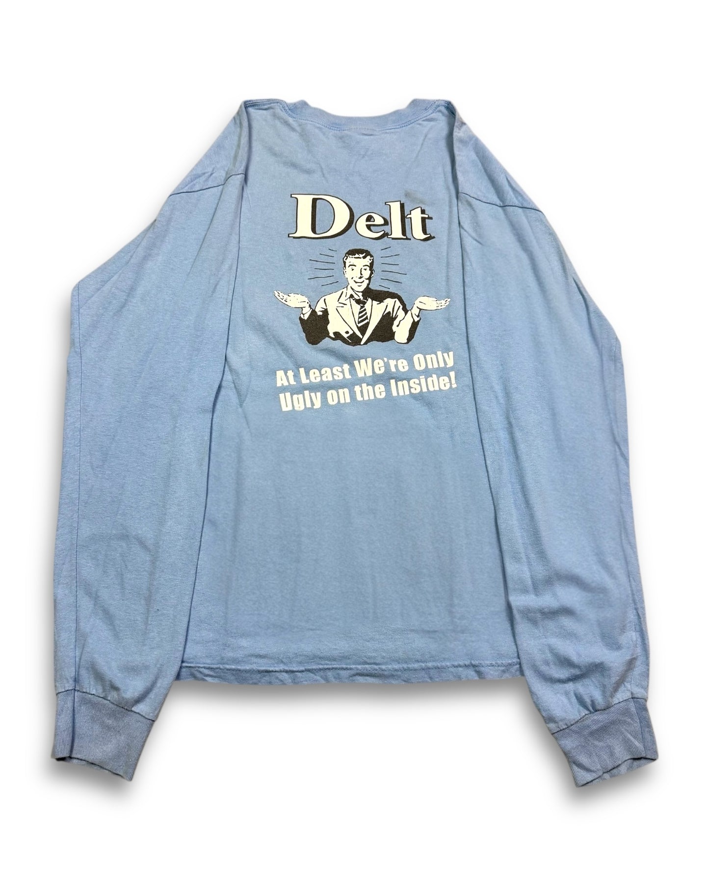 2005 Delt „at least we‘re only ugly on the inside“ Longsleeve *rare (M)
