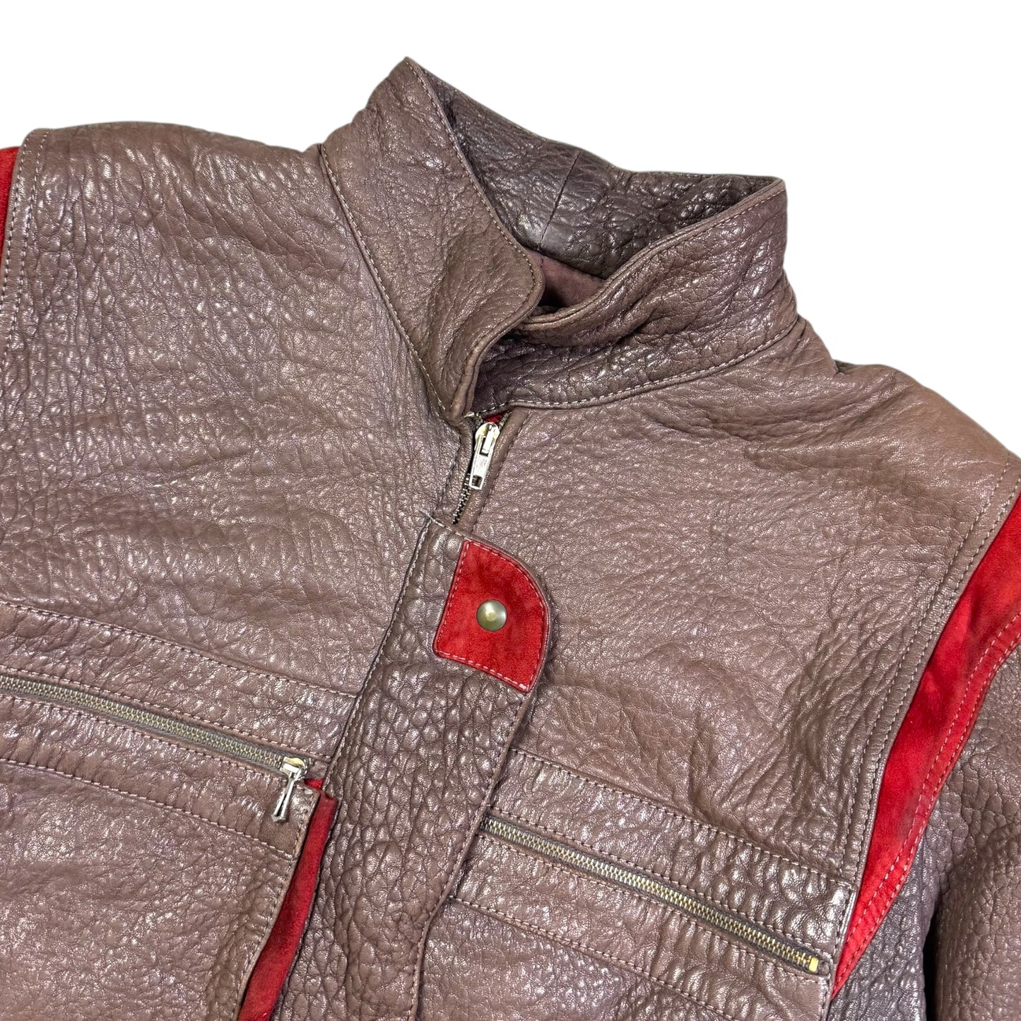 1990‘s Mathias Leather Jacket made in Italy *rare (L)