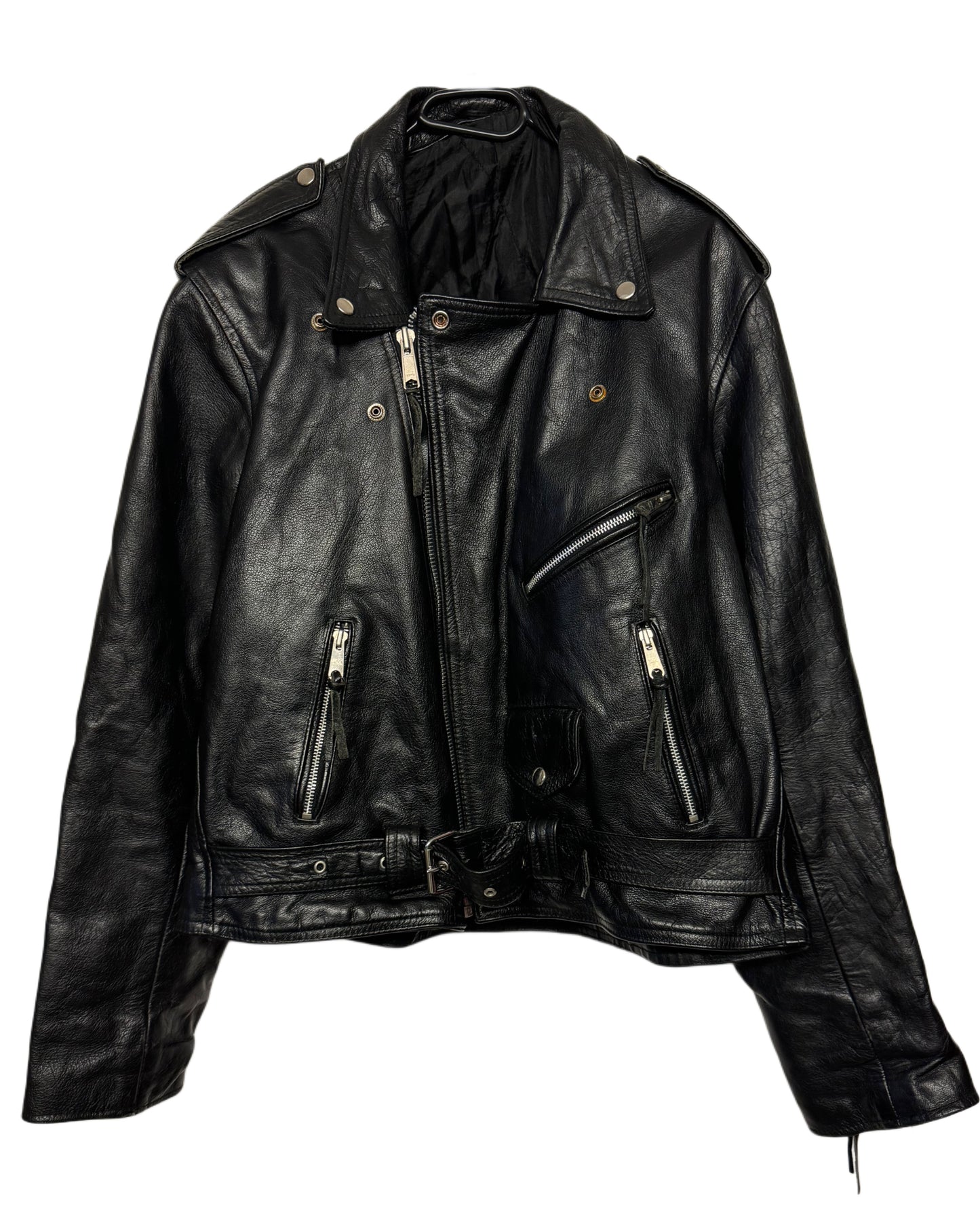 90‘s Biker Archive Lederjacke *sehr selten (L)