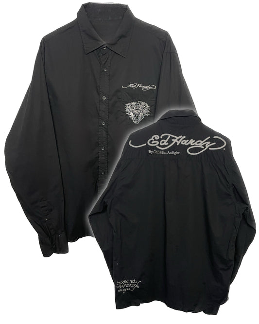 Y2K Ed Hardy Shirt (L)