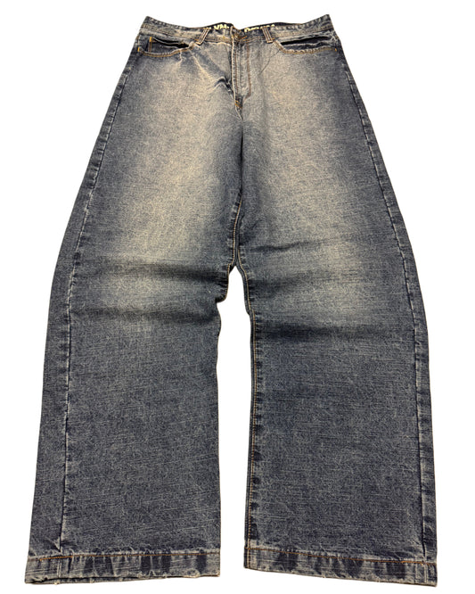 2000‘s Brooklyn Xpress Hip Hop Baggy Jeans Vintage/Y2K *rare 36x34