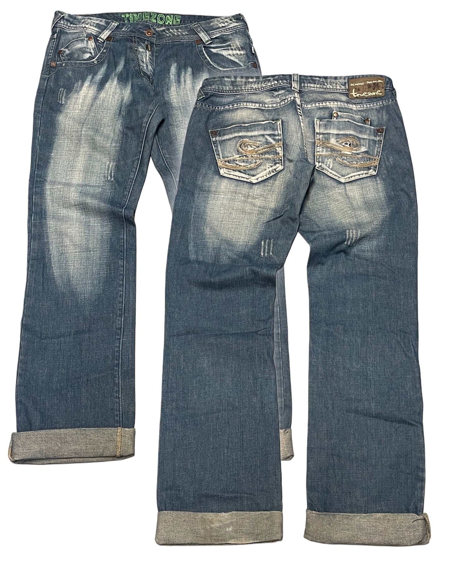 2000's Timezone Baggy Jeans 33x29