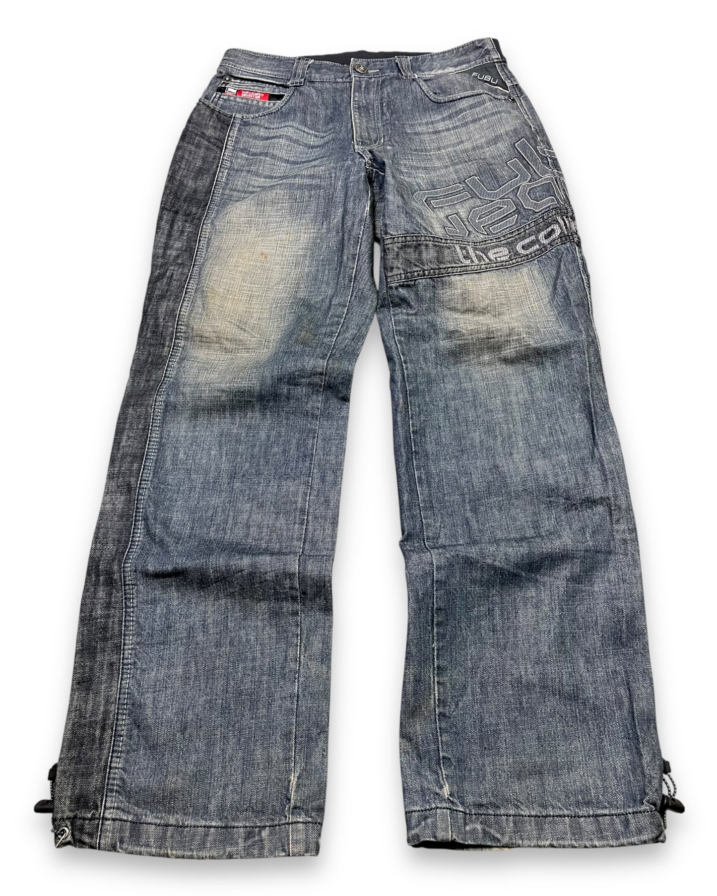2000‘ Fubu Collection Hip Hop Baggy Jeans *very rare 31x31