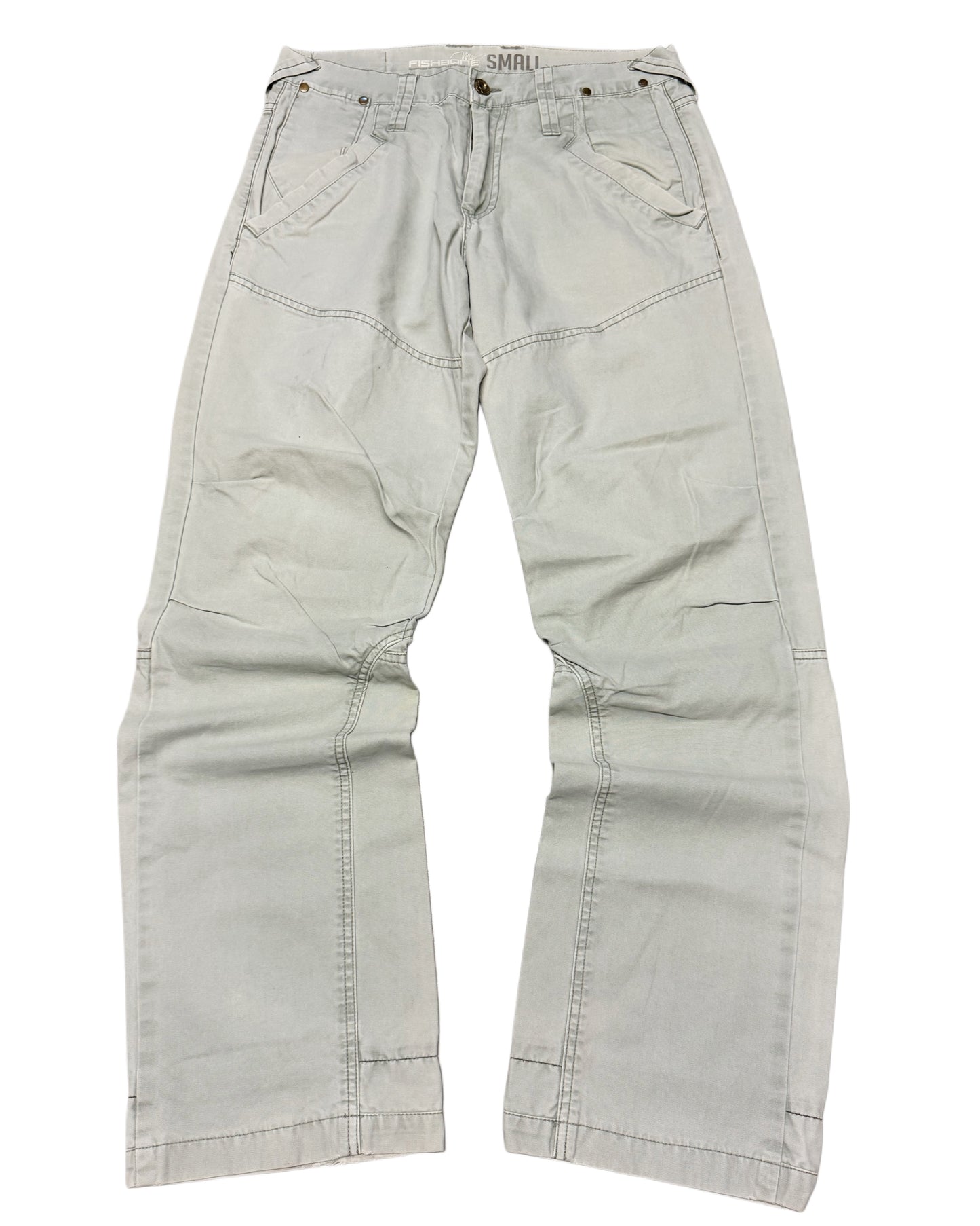 00‘s Fishbone Baggy Jeans 30x30