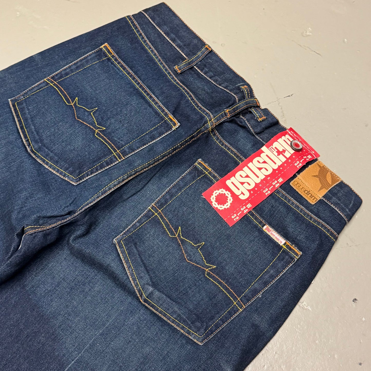 2000‘s Deadstock Gsus Sindustries Baggy Jeans *selten 34x32