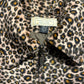 1980’s Beechers Brook Leo Faux Fur Waisted Jacket Women’s made in Korea *extremely rare (L)
