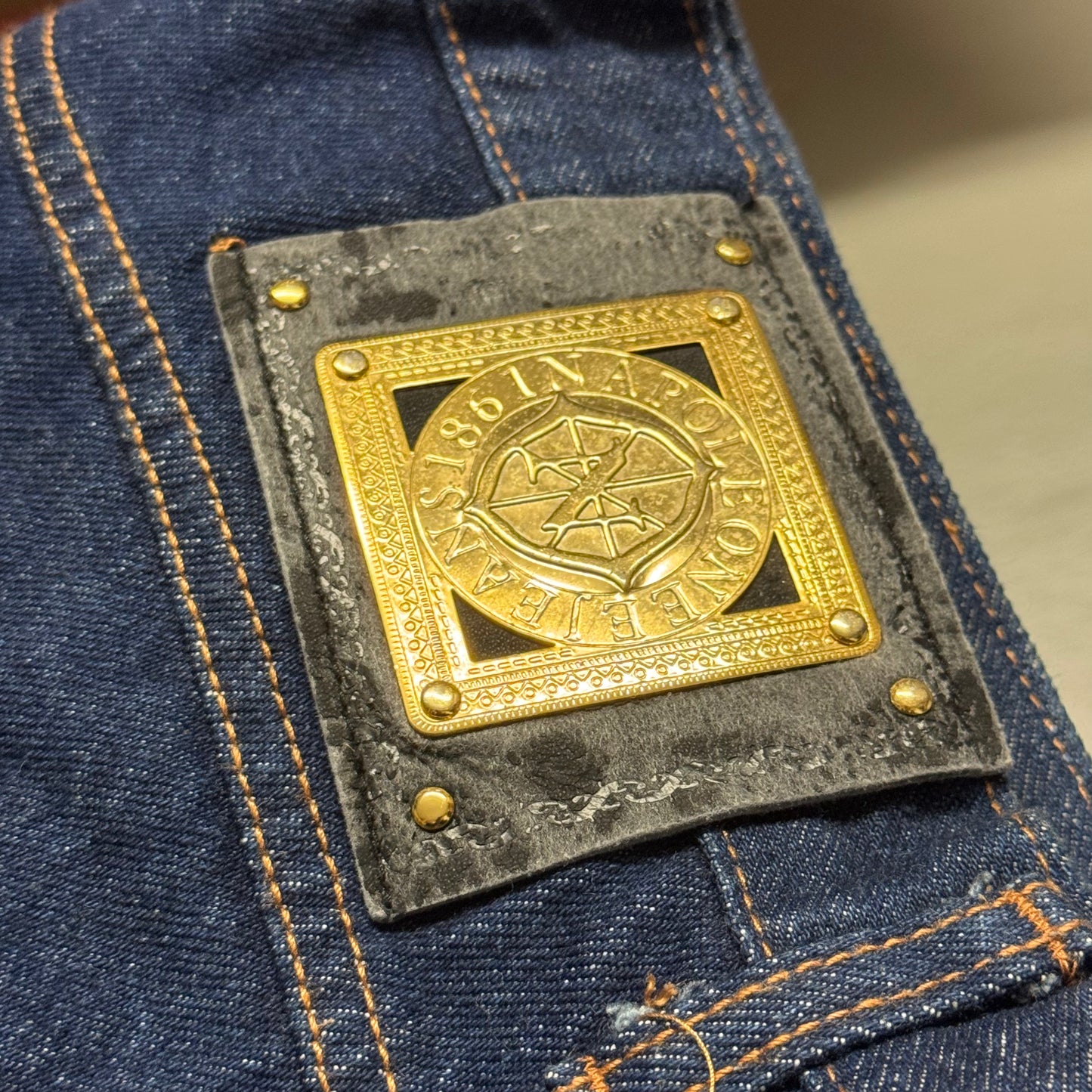 2000’s Napoleonee Baggy/Straight Jeans *rare 32x32