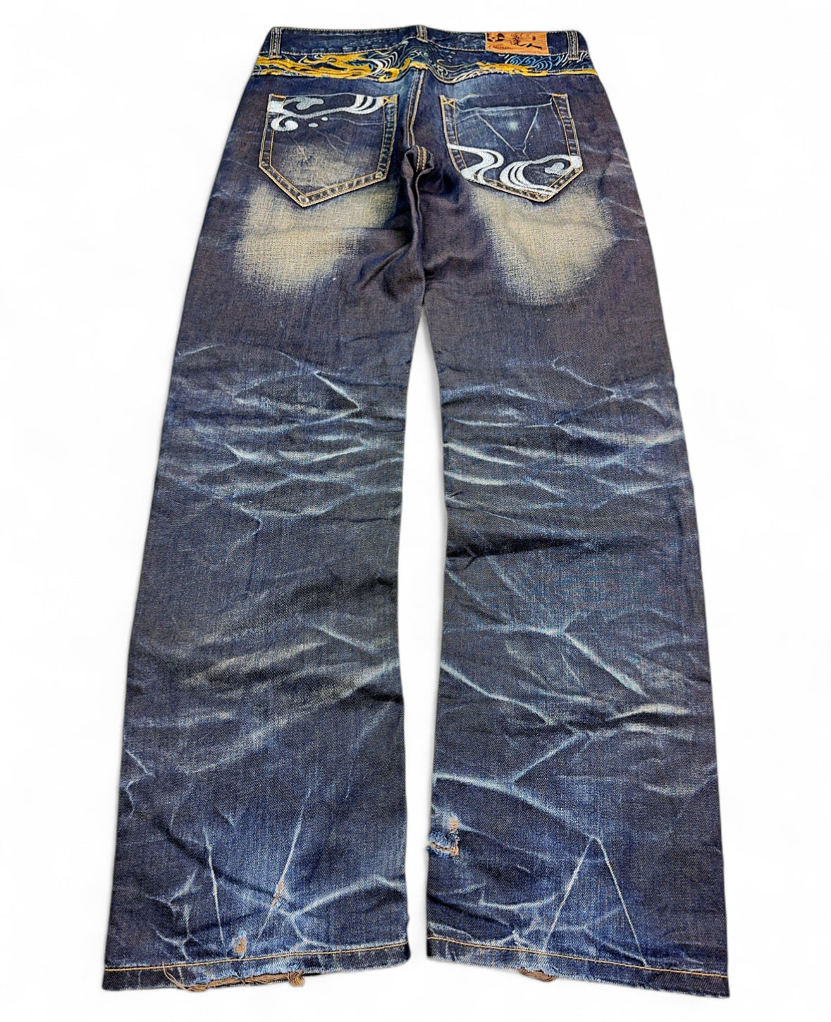 2000's Big Train Japanese Archive Straight/Baggy Jeans *very rare 32x34 (M)