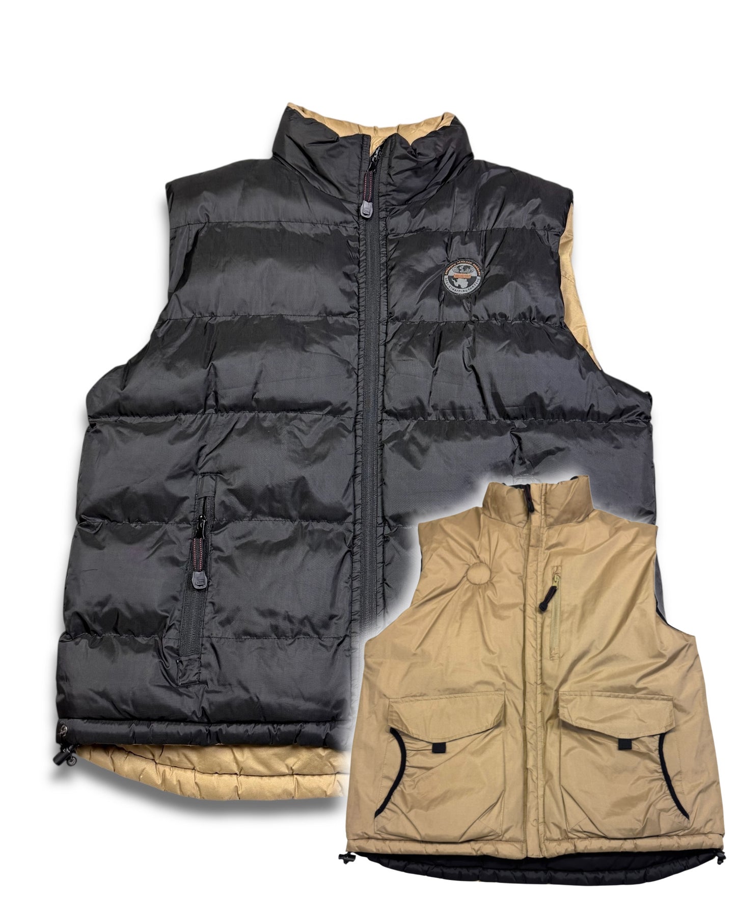 2000‘s Napapijri Reversible 2in1 Winter Vest *rare (M)