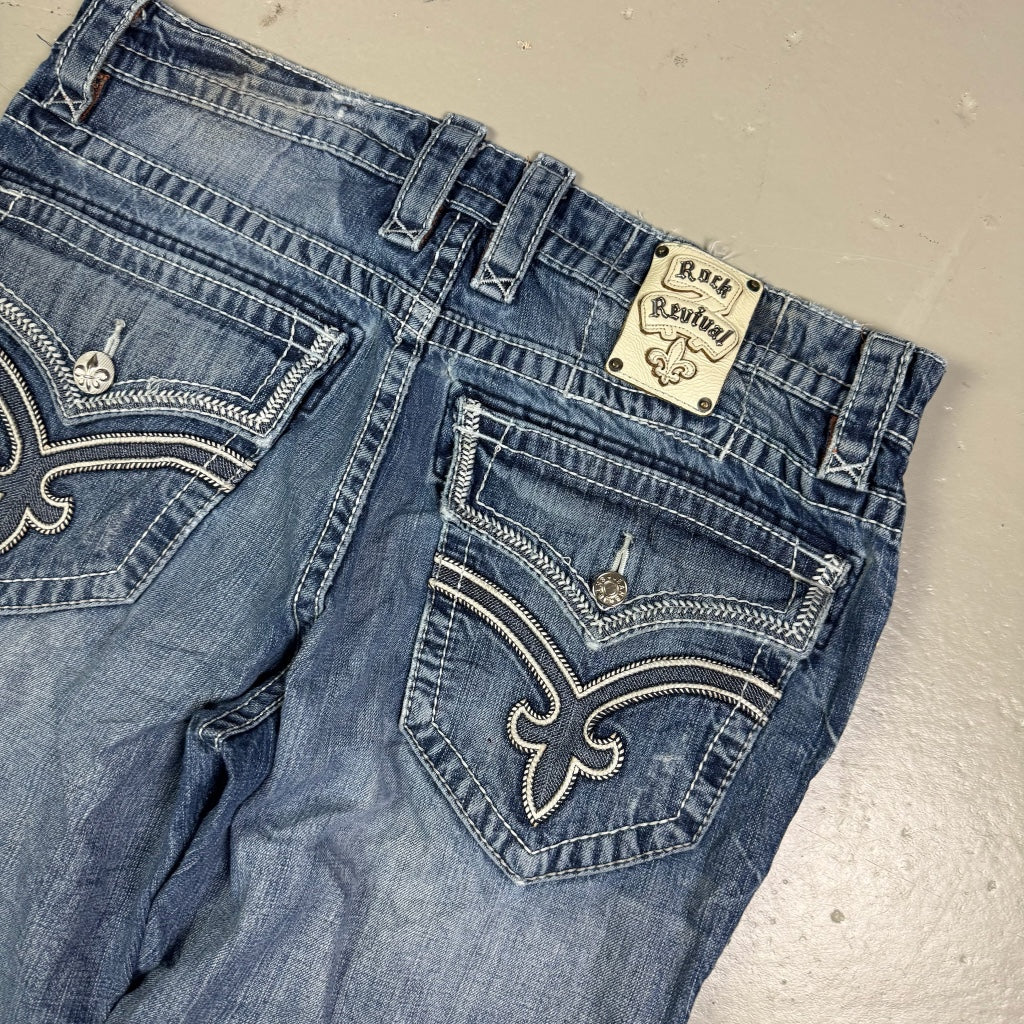 2000’s Rock Revival Baggy Jeans *rare 36x34