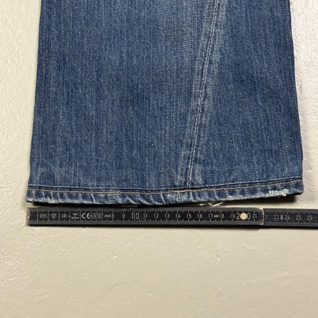 2000’s True Religion Baggy Bootcut Jeans *rare 32x29