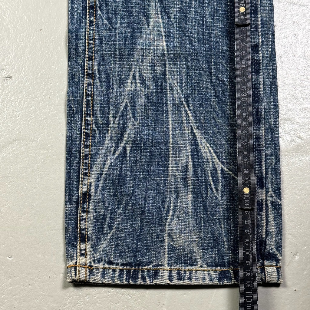 2000’s Big Group Japanese Archive Straight Jeans *very rare 34x34