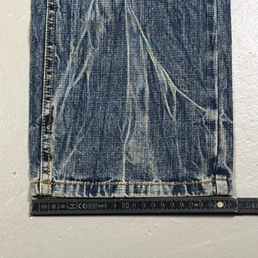 2000’s Big Group Japanese Archive Straight Jeans *very rare 34x34