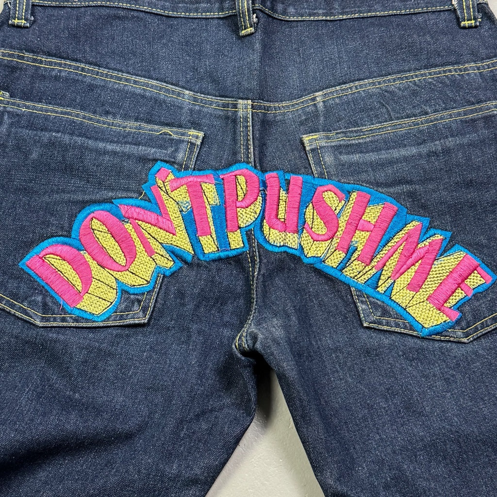 2000’s Double Diamond Japanese Archive Baggy Jeans *very rare 34x32