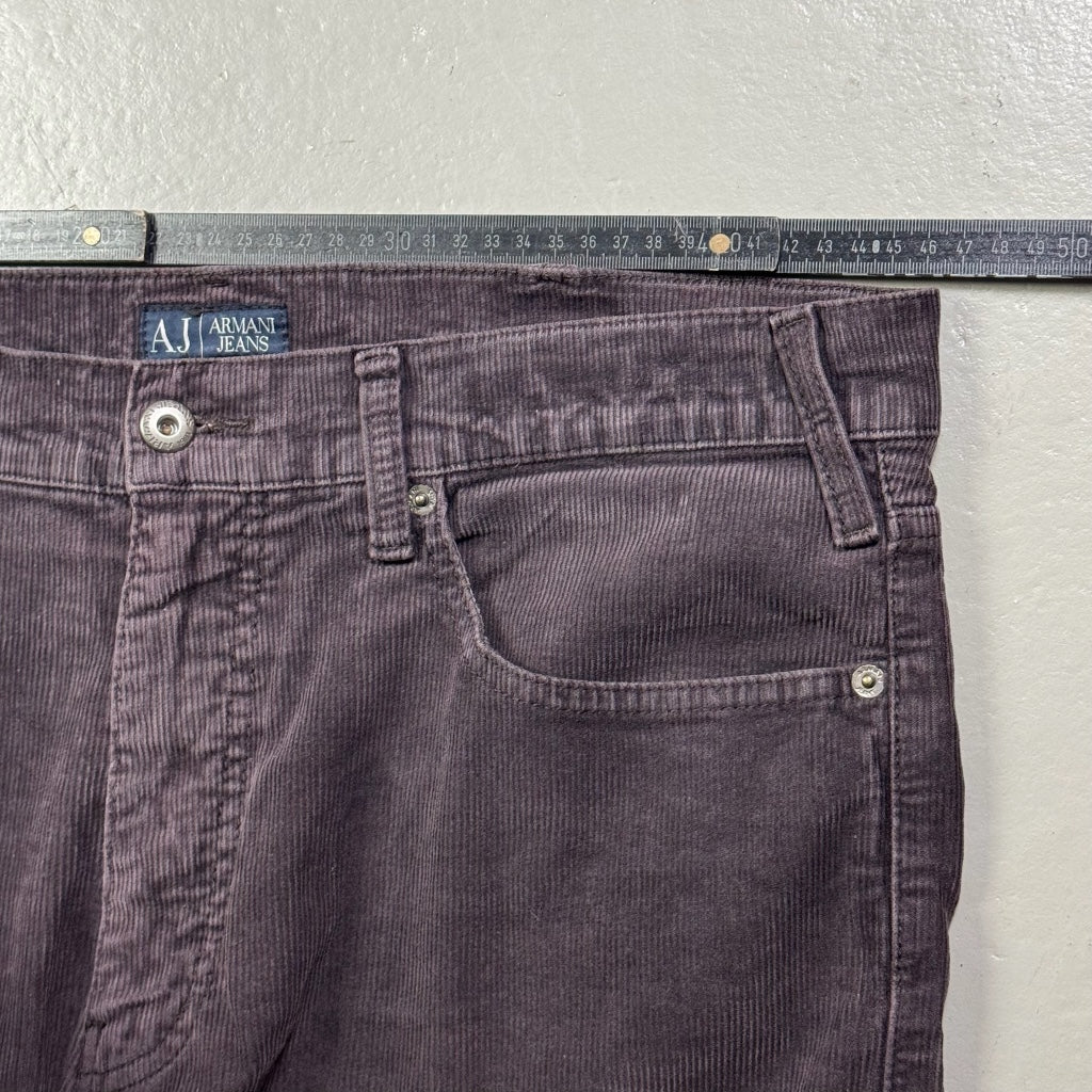 2000’s Armani Cord Baggy Pants *rare 36x30