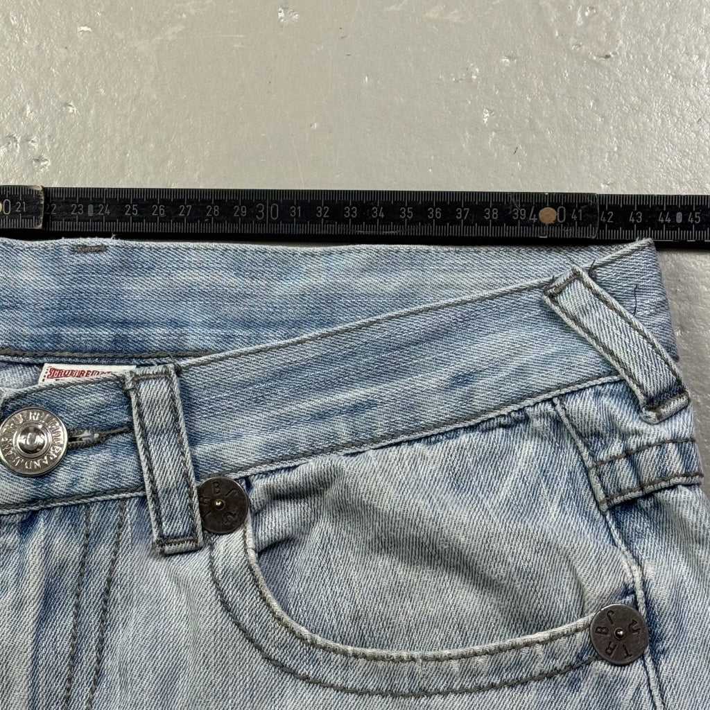 2000’s True Religion Baggy/Straight Jeans *rare 34x32