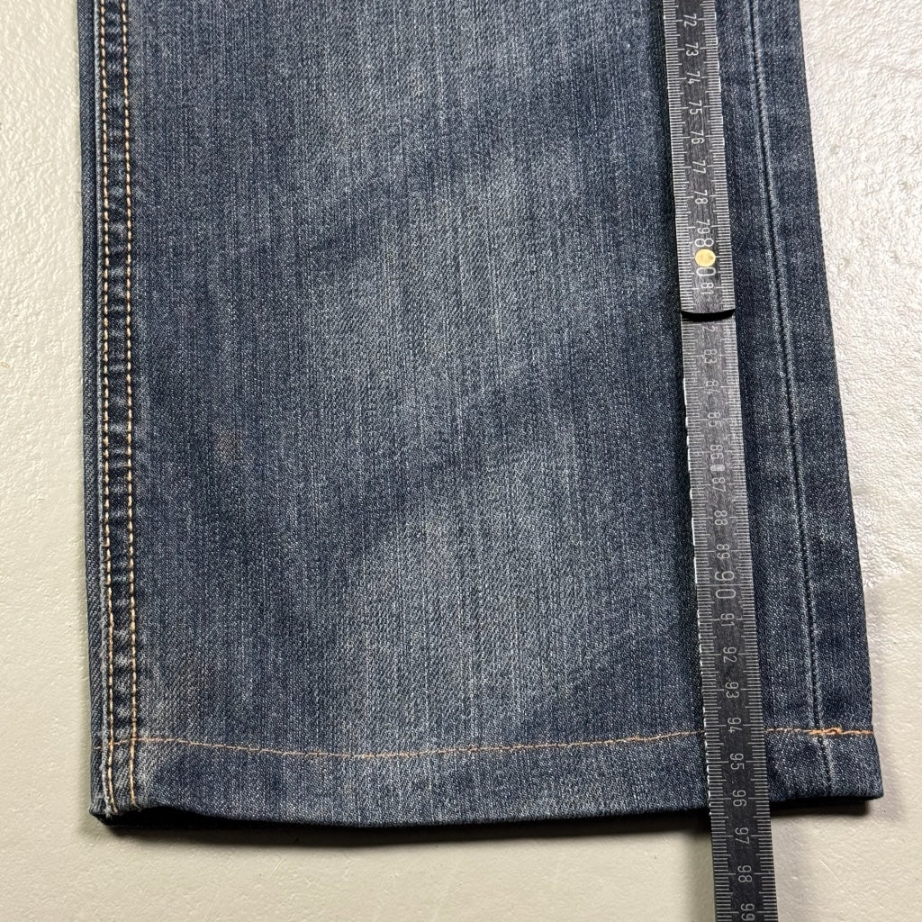 2000’s Bobson Japanese Baggy/Straight Jeans *rare 33x29