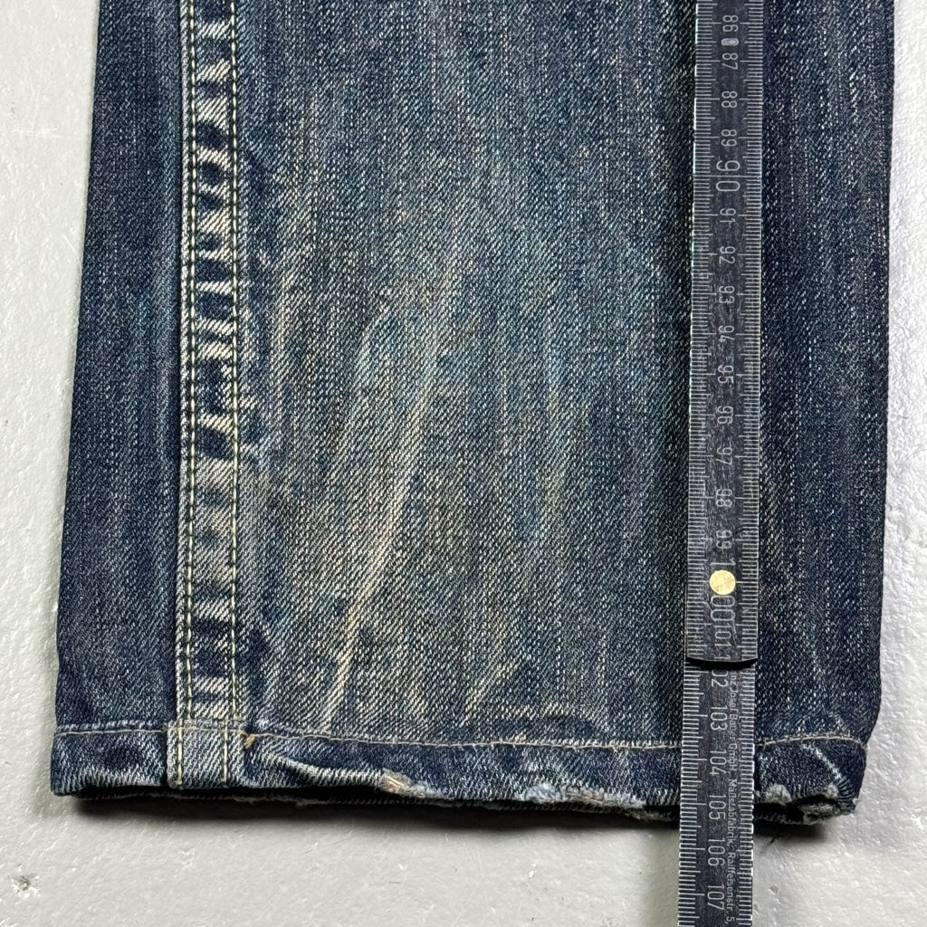 2000’s DP21 Japanese Archive Straight Jeans made in Korea *very rare 32x32