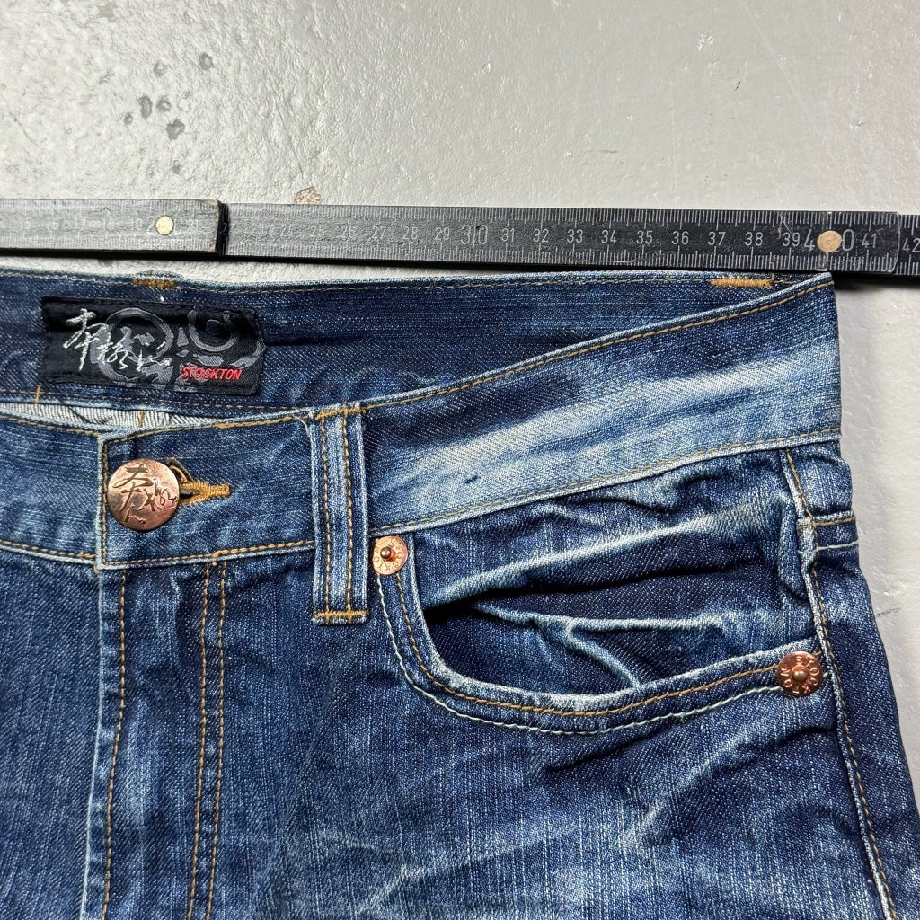 2000’s Stockton Japanese Archive Baggy/Straight Jeans *rare 30x30