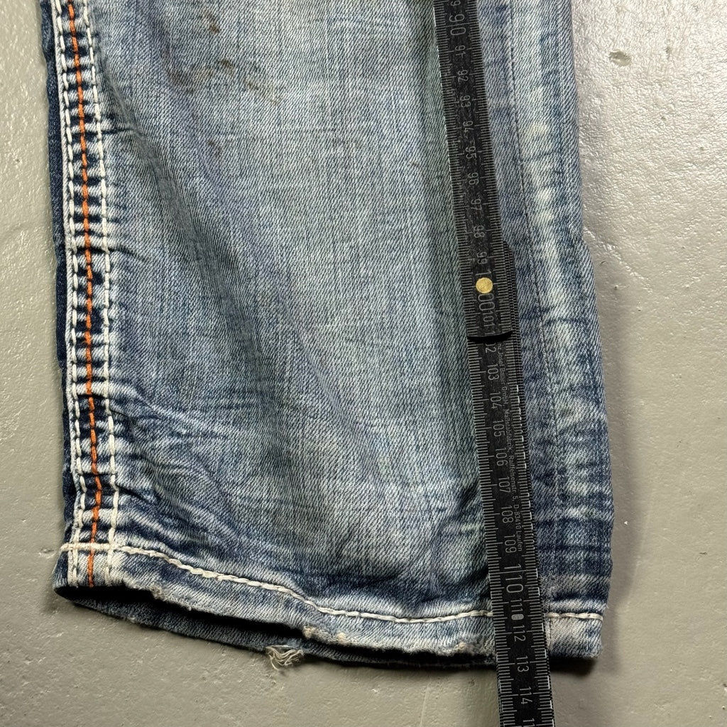 2000’s Rock Revival Baggy/Straight Jeans *rare 28x34