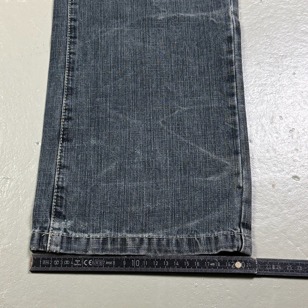 2000’s Japanese Straight Jeans *rare 34x34