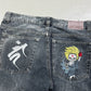 2000’s Japanese Straight Jeans *rare 34x34