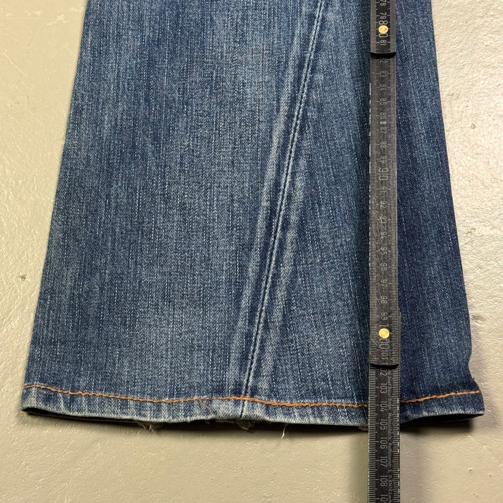 2000’s True Religion Baggy Bootcut Jeans *rare 33x32