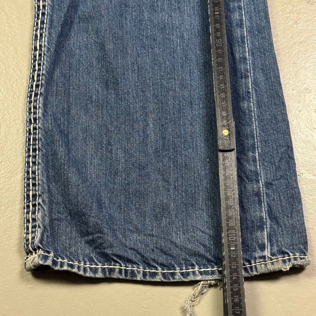 2000’s True Religion Baggy Bootcut Jeans *rare 38x34