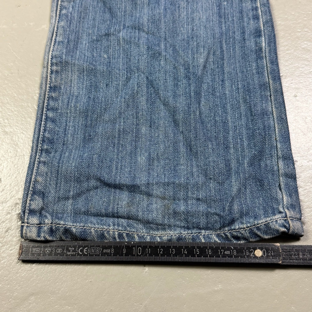2000’s Phat Farm Hip Hop Baggy Jeans *rare 34x34