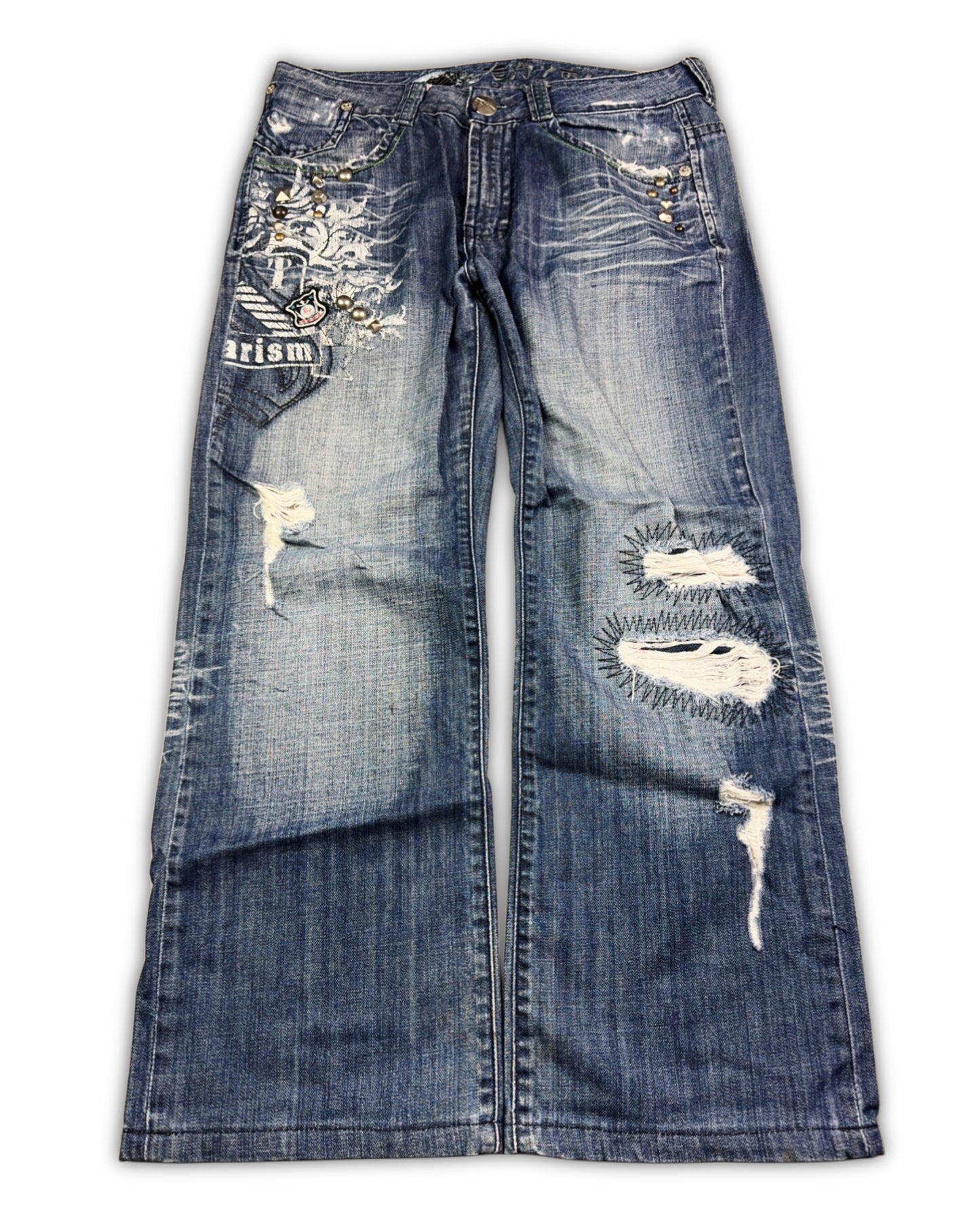 2000's Osaka Big Train Japanese Archive Straight/Baggy Jeans *very rare 32x28 (M)