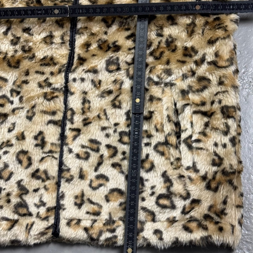 2000‘s Leo Faux Fur Reversible 2in1 Jacket Women‘s (S)