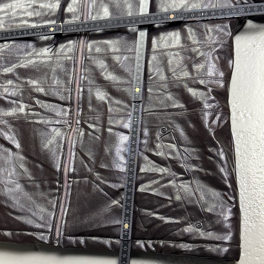 2000’s Leo Faux Fur Reversible 2in1 Jacket Women’s *rare (M)