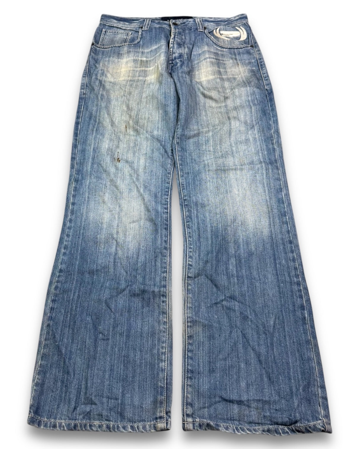 2000’s Phat Farm Hip Hop Baggy Jeans *rare 34x34