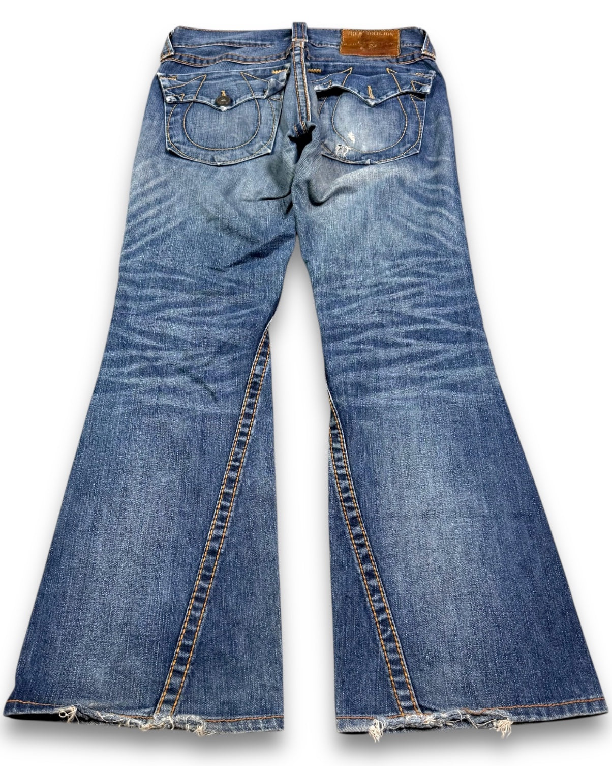 2000’s True Religion Baggy Bootcut Jeans *rare 33x32